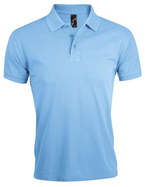Рубашка поло мужская Prime Men 200 голубая, размер M