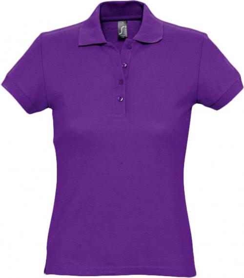 Рубашка поло женская Passion 170, темно-фиолетовая