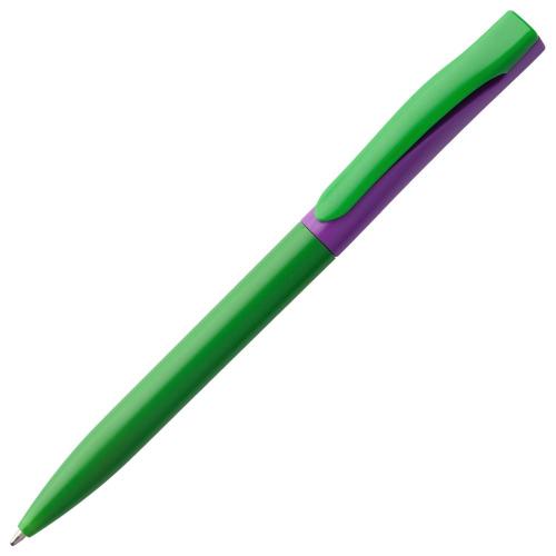 Ручка шариковая Pin Special, зелено-фиолетовая