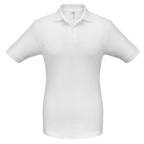 Рубашка поло Safran белая, размер S