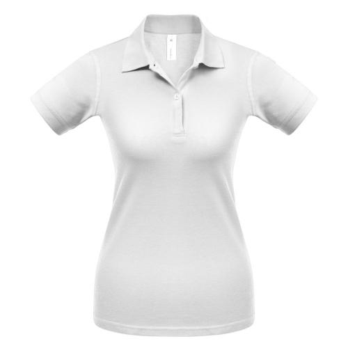 Рубашка поло женская Safran Pure белая, размер XS