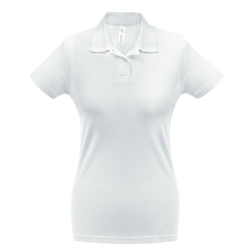 Рубашка поло женская ID.001 белая, размер XS