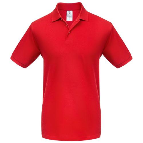 Рубашка поло Heavymill красная, размер S