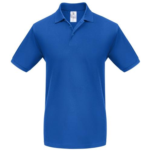 Рубашка поло Heavymill ярко-синяя, размер M