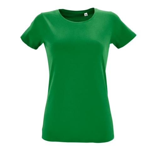 Футболка женская Regent Fit Women ярко-зеленая, размер S