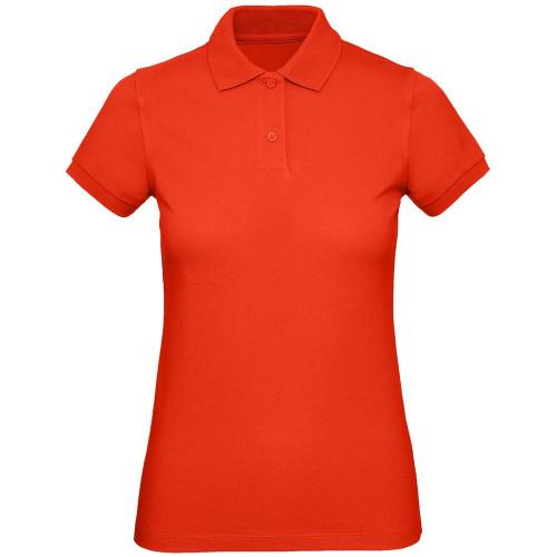 Рубашка поло женская Inspire красная, размер XS