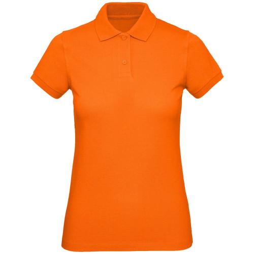 Рубашка поло женская Inspire оранжевая, размер XS