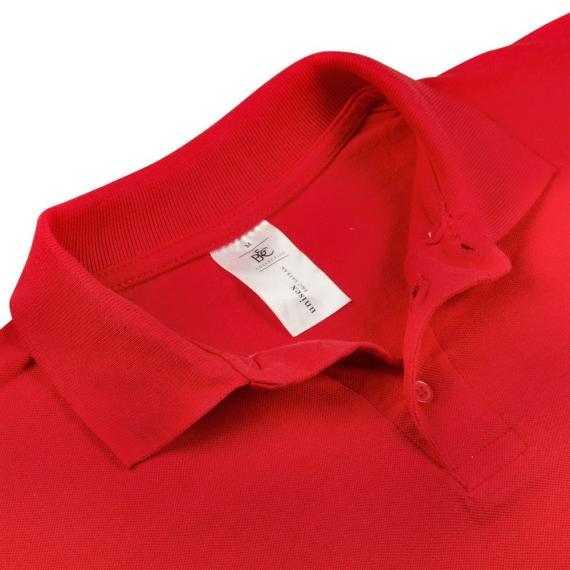 Рубашка поло Safran красная, размер M