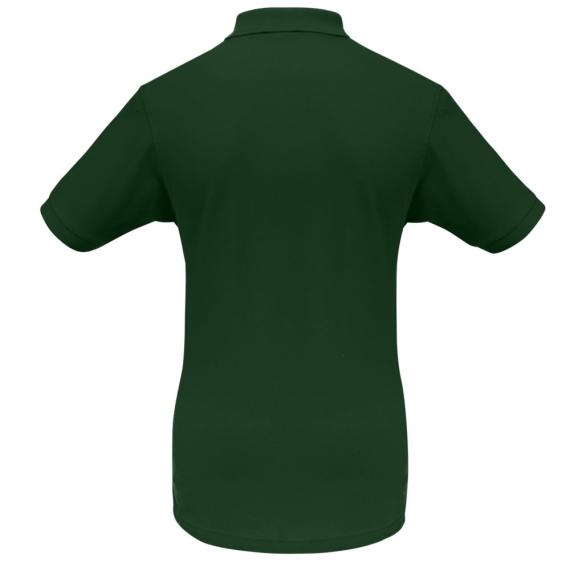 Рубашка поло Safran темно-зеленая, размер XXL