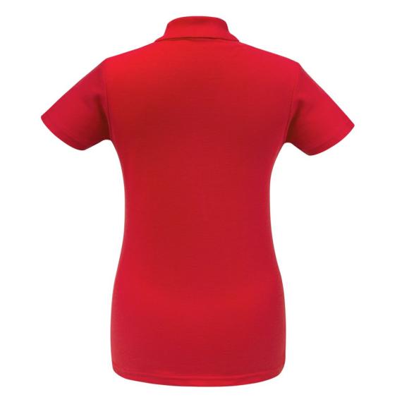 Рубашка поло женская ID.001 красная, размер S