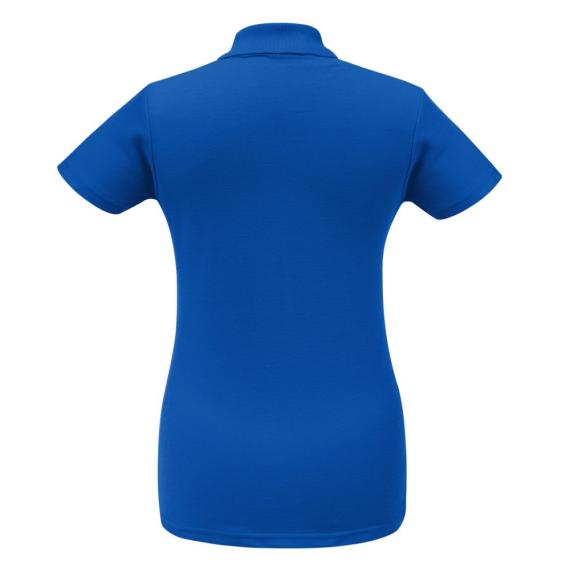 Рубашка поло женская ID.001 ярко-синяя, размер M