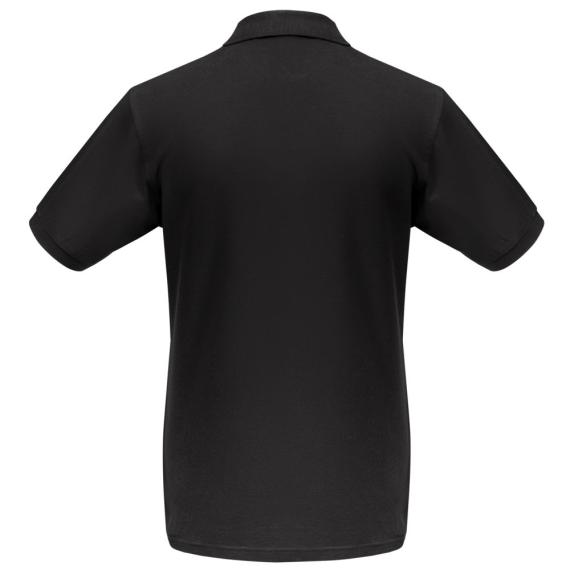 Рубашка поло Heavymill черная, размер XXL