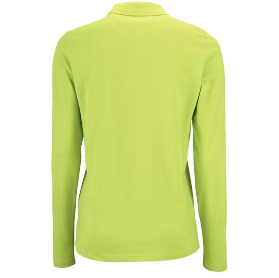 Рубашка поло женская с длинным рукавом Perfect LSL Women зеленое яблоко, размер M