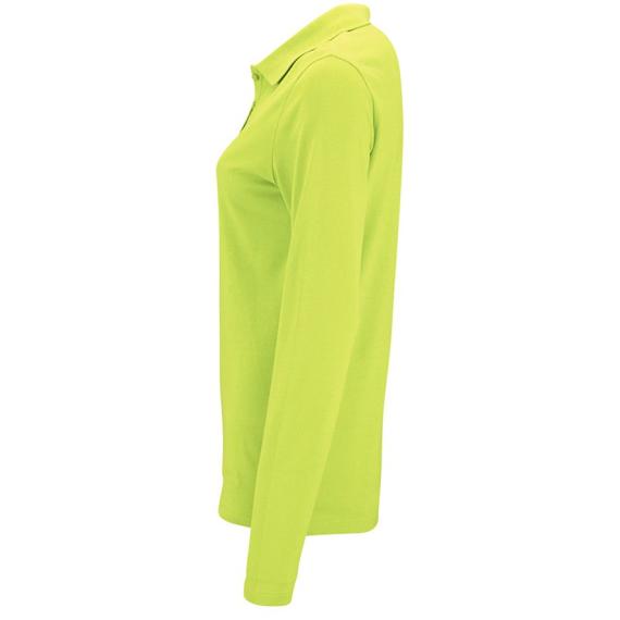 Рубашка поло женская с длинным рукавом Perfect LSL Women зеленое яблоко, размер XL