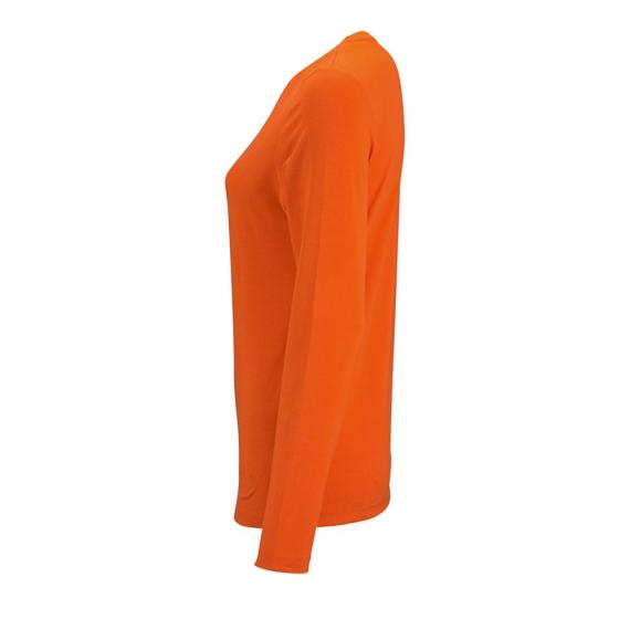 Футболка с длинным рукавом Imperial LSL Women оранжевая, размер XXL
