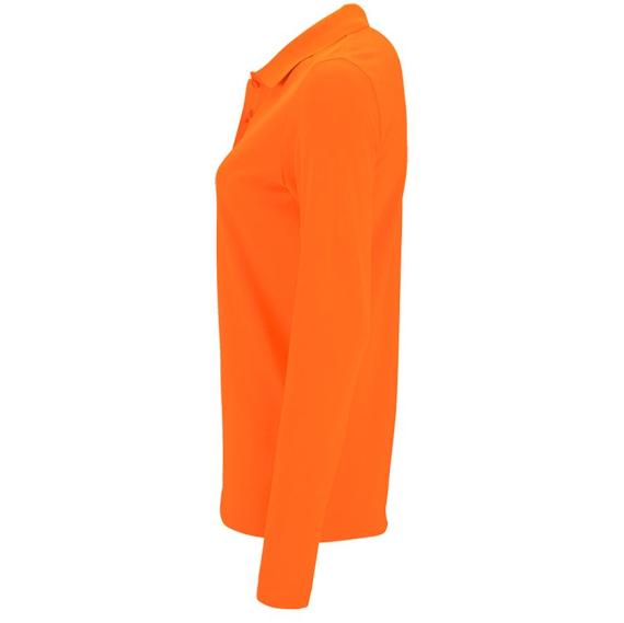 Рубашка поло женская с длинным рукавом Perfect LSL Women оранжевая, размер L