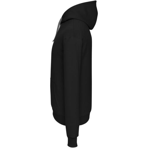 Толстовка с капюшоном Unit Kirenga Heavy черная, размер XXL