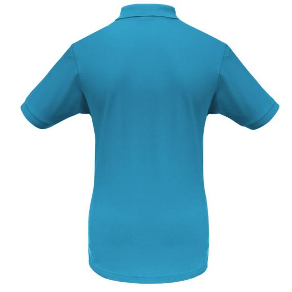 Рубашка поло Safran бирюзовая, размер XL