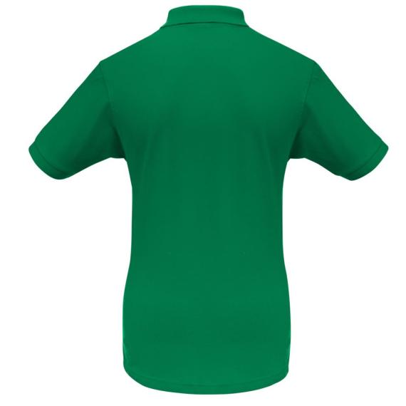 Рубашка поло Safran зеленая, размер XXL