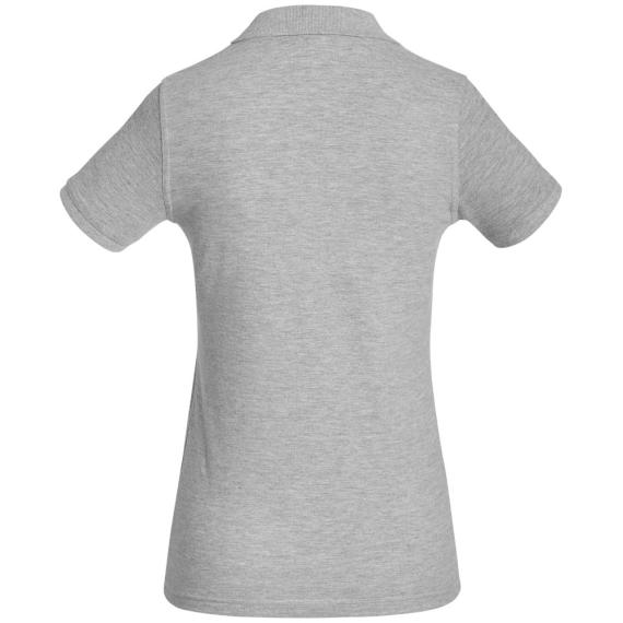 Рубашка поло женская Safran Timeless серый меланж, размер S