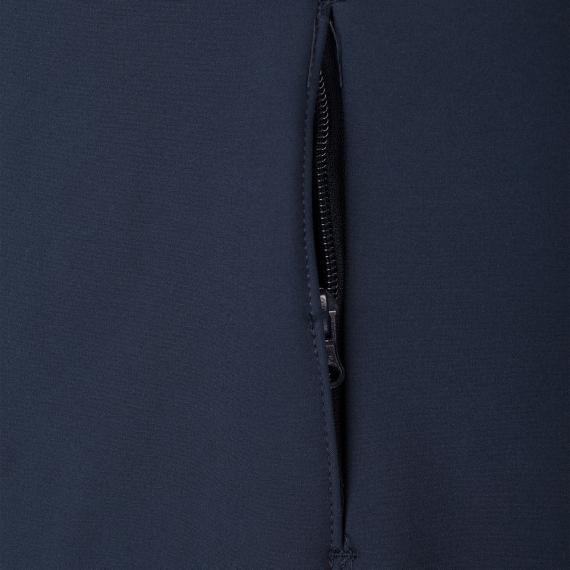 Куртка женская Hooded Softshell темно-синяя, размер M