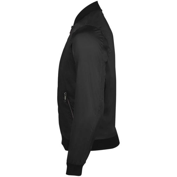 Куртка унисекс Roscoe черная, размер 3XL