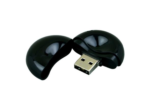 USB 2.0- флешка промо на 64 Гб круглой формы