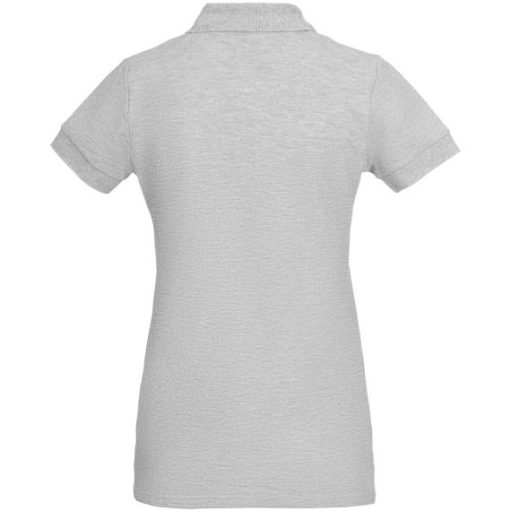 Рубашка поло женская Virma Premium Lady, серый меланж, размер 3XL