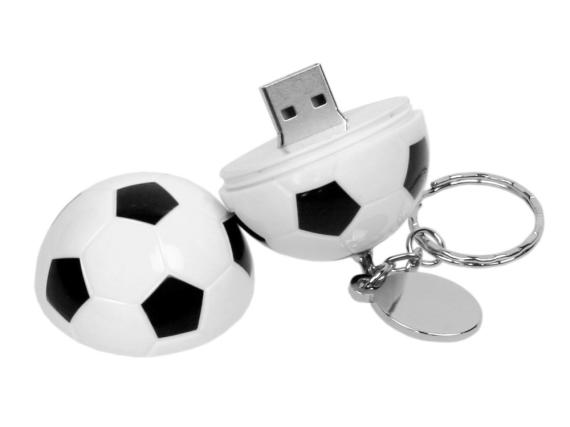 USB 2.0- флешка на 8 Гб в виде футбольного мяча