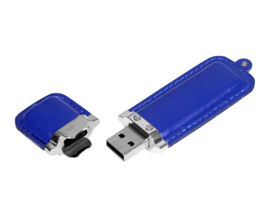 USB 2.0- флешка на 4 Гб классической прямоугольной формы