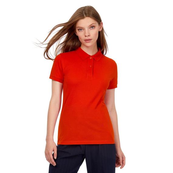 Рубашка поло женская Inspire красная, размер XXL