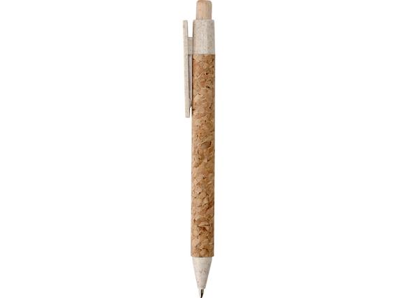 Ручка из пробки и переработанной пшеницы шариковая «Mira»