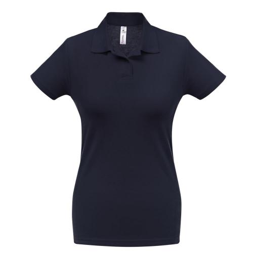 Рубашка поло женская ID.001 темно-синяя, размер XS