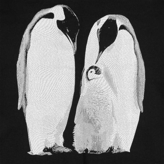 Свитшот детский Like a Penguin, черный, 6 лет (106-116 см)