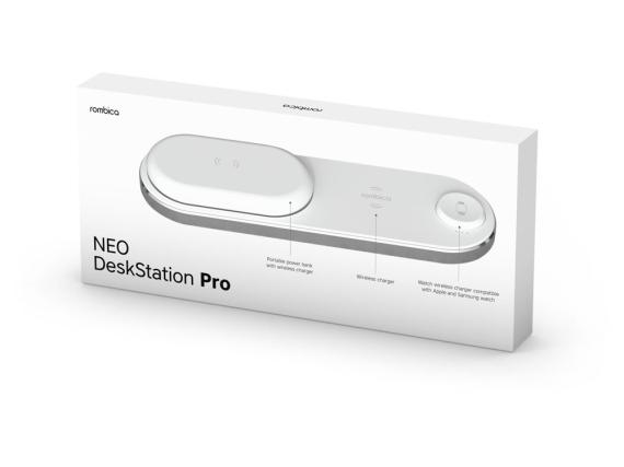 Беспроводное зарядное уcтройство 4-в-1 «NEO DeskStation Pro»