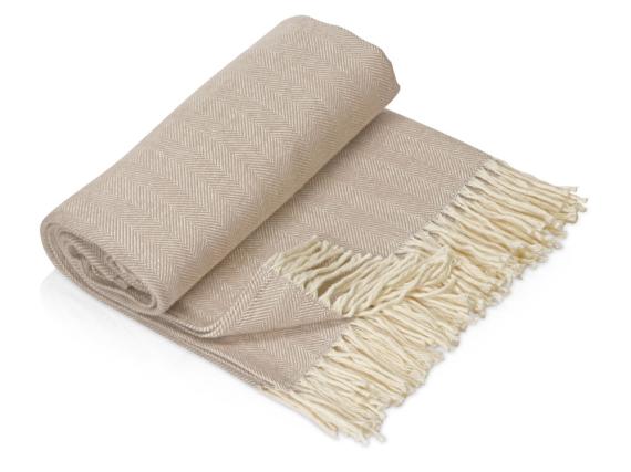 Плед «Ёлочка»  из натурального хлопка