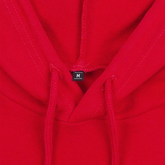 Толстовка с капюшоном женская Hoodie, красная, размер XS