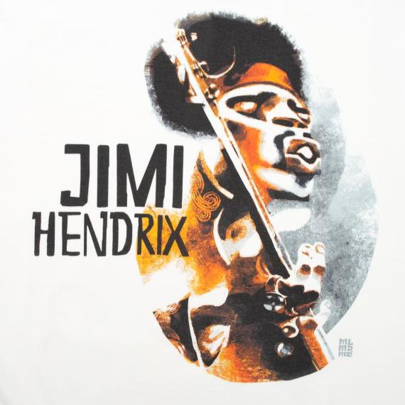 Футболка «Меламед. Jimi Hendrix», белая, размер XXL