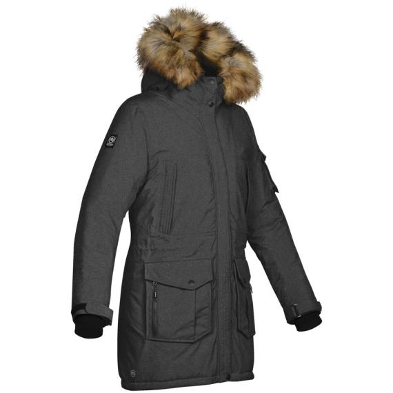 Куртка парка женская Explorer серый меланж, размер XS