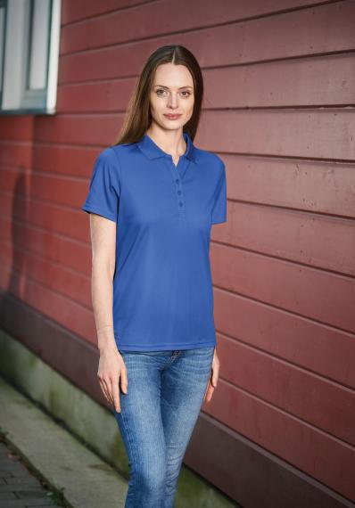 Рубашка поло женская Eclipse H2X-Dry темно-синяя, размер S