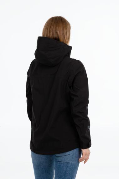 Куртка софтшелл женская Patrol черная с серым, размер XL