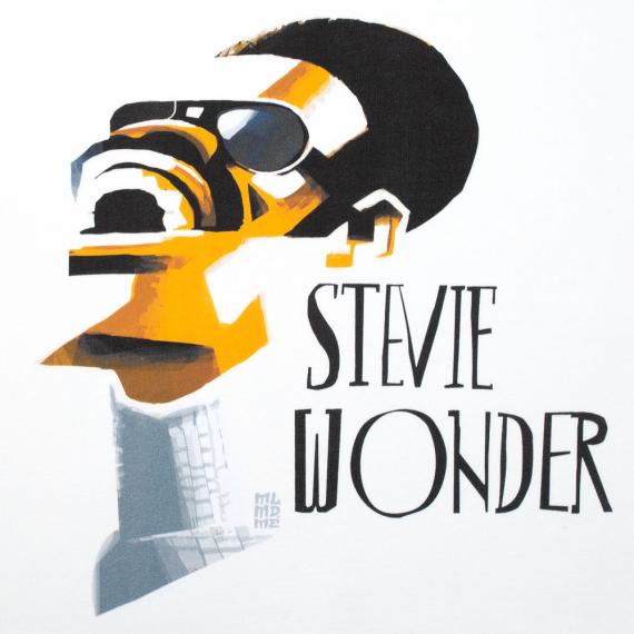 Толстовка «Меламед. Stevie Wonder», белая, размер 3XL