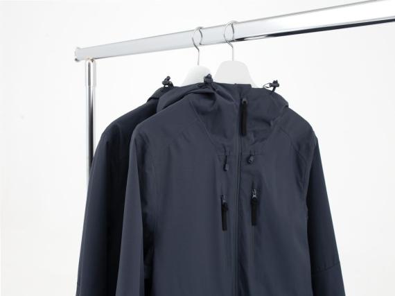Куртка унисекс Kokon темно-синяя, размер 2XL
