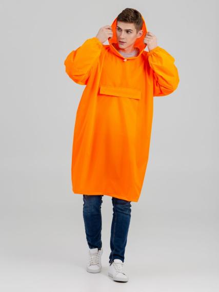 Дождевик-анорак Alatau, оранжевый неон