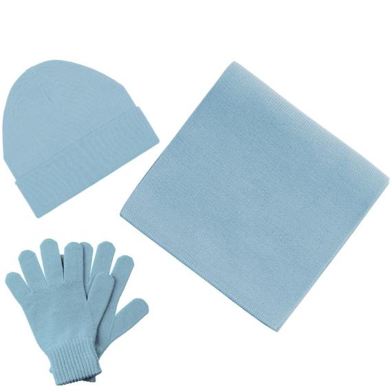 Перчатки Real Talk, голубые, размер S/M