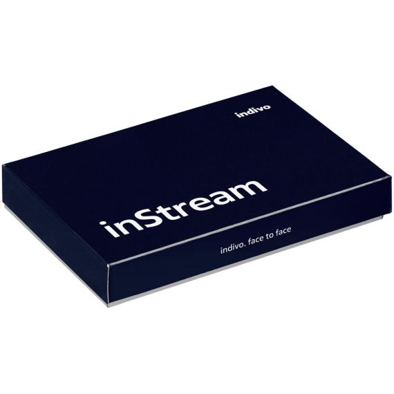 Чехол для карточек inStream, коричневый
