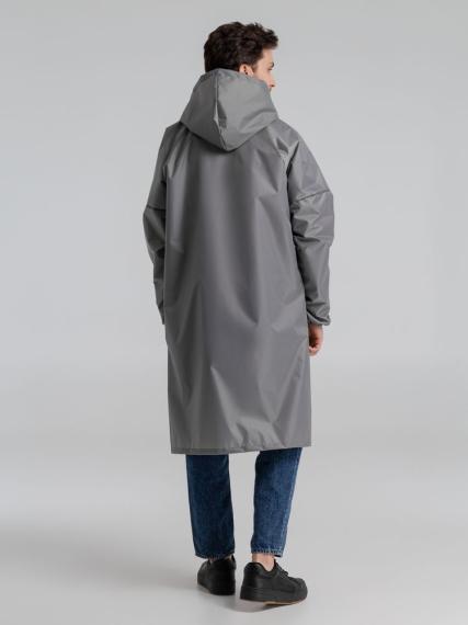 Дождевик со светоотражающими элементами Rainman Blink, серый, размер XL