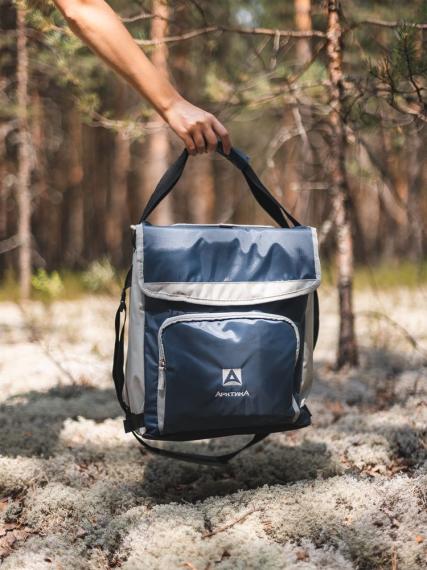 Сумка-холодильник с люком «Арктика», L, синяя