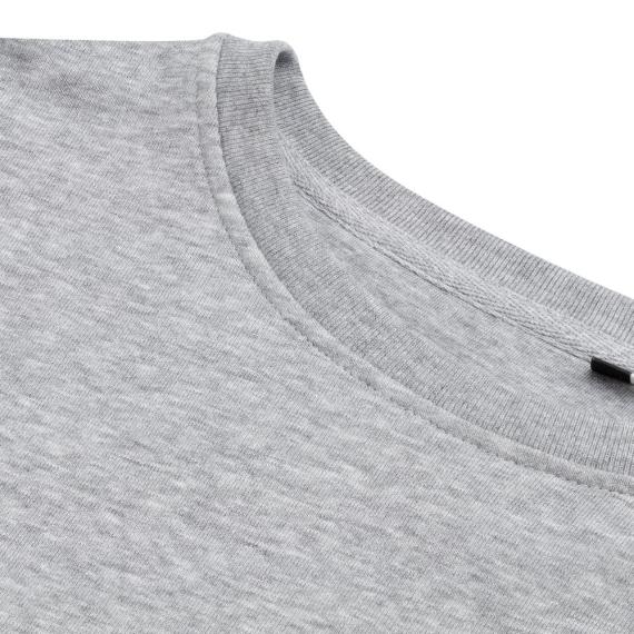 Свитшот унисекс BNC Organic, серый меланж, размер XL