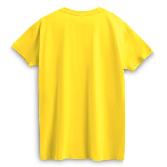 Футболка Imperial 190 желтая (лимонная), размер XXL